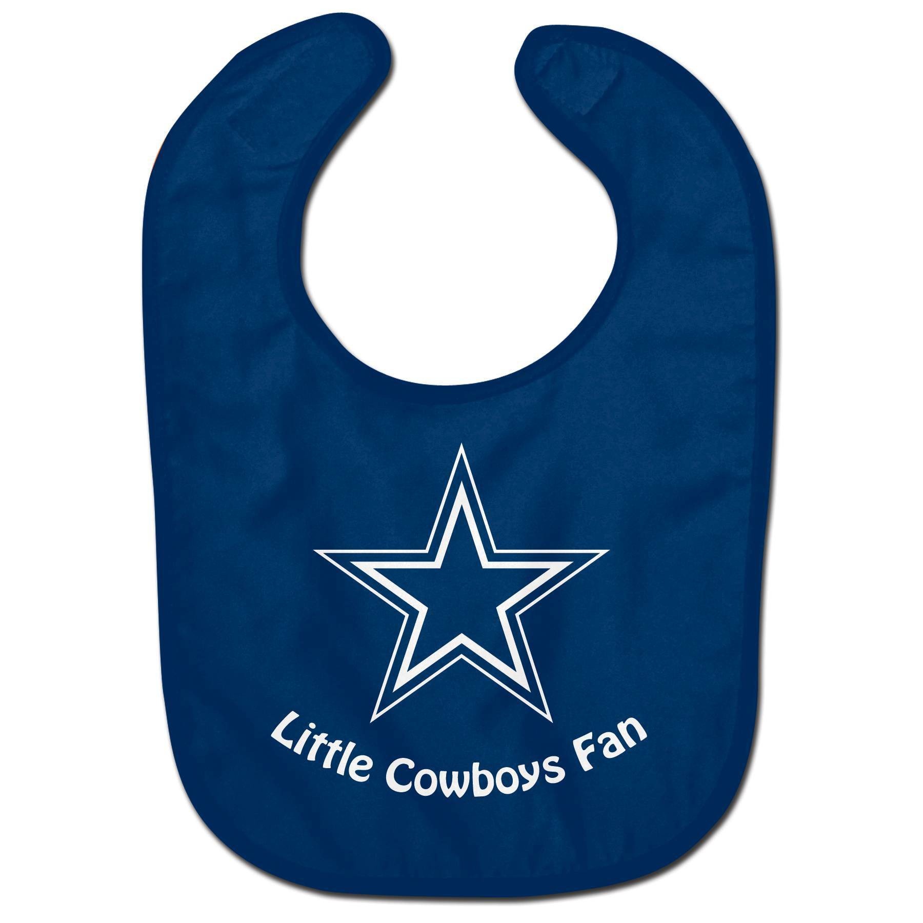 slide 1 of 3, NFL Dallas Cowboys Baby Bib, 1 ct