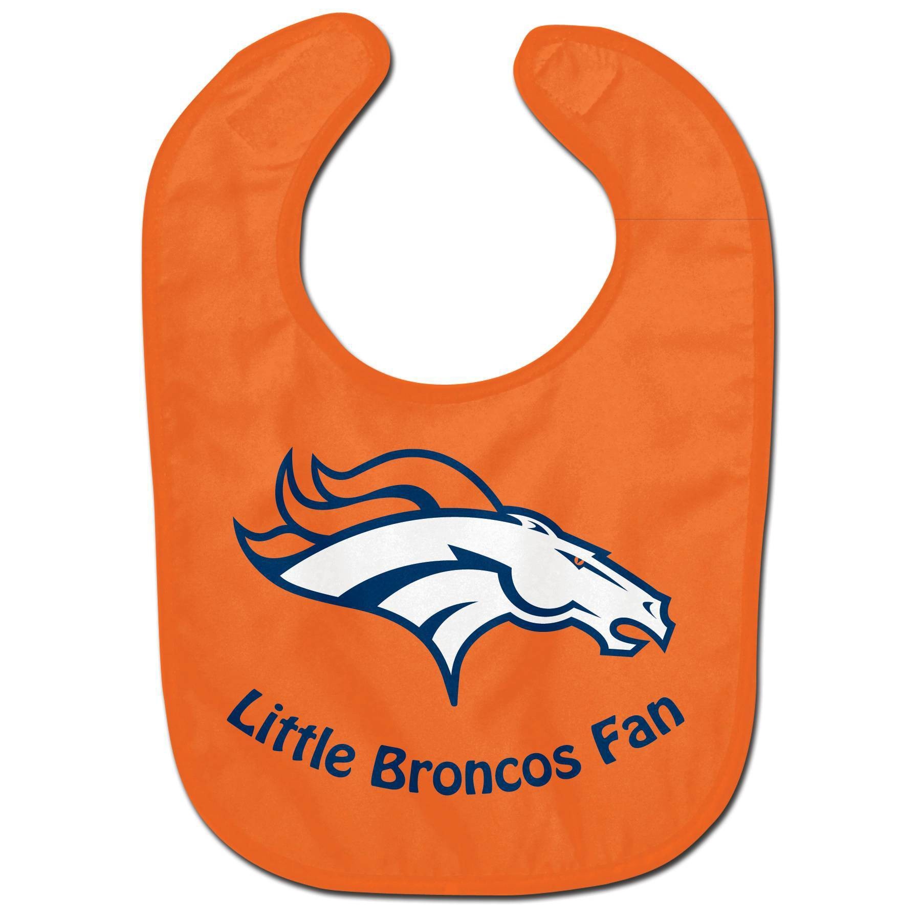 slide 1 of 3, NFL Denver Broncos Baby Bib, 1 ct