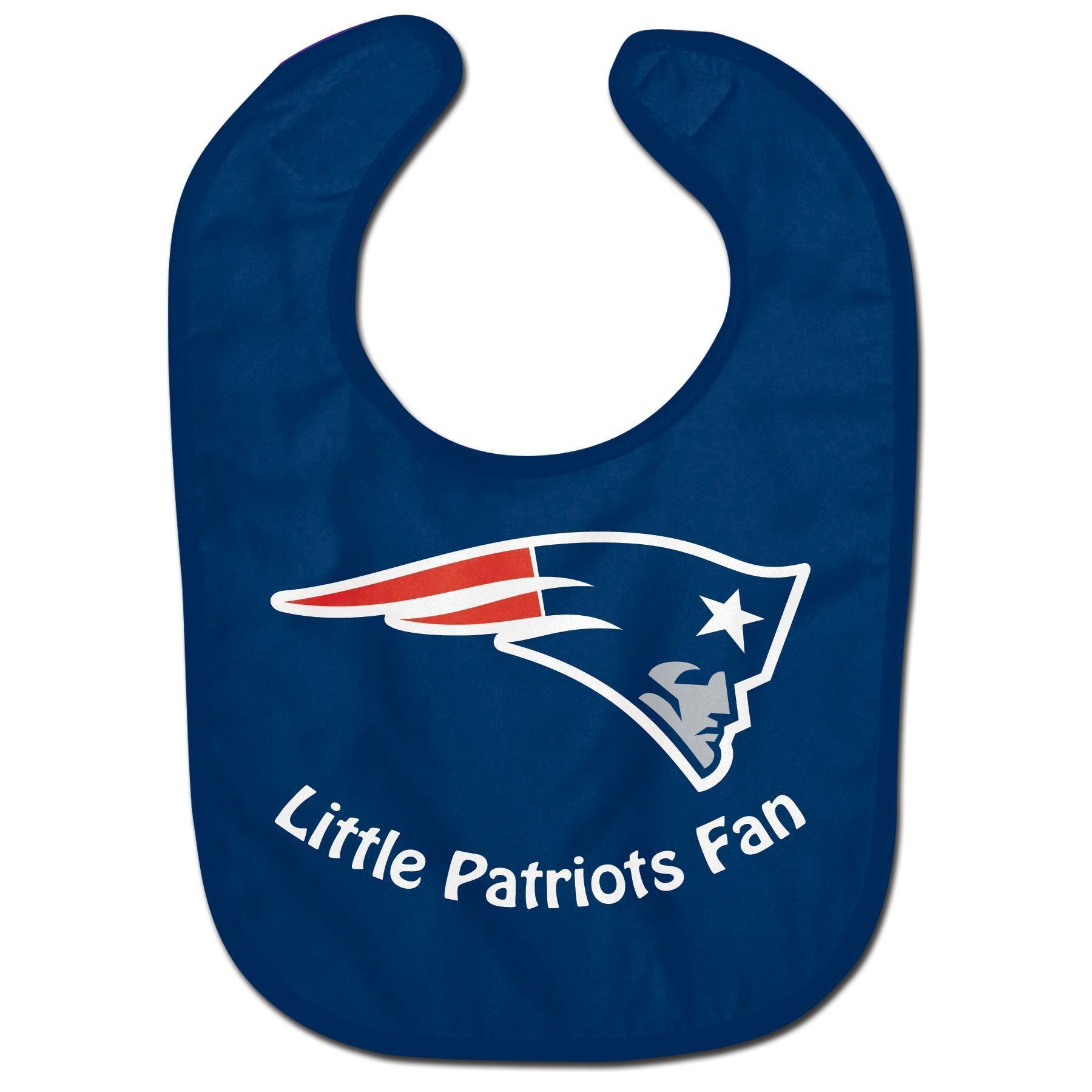 slide 1 of 3, NFL New England Patriots Baby Bib, 1 ct