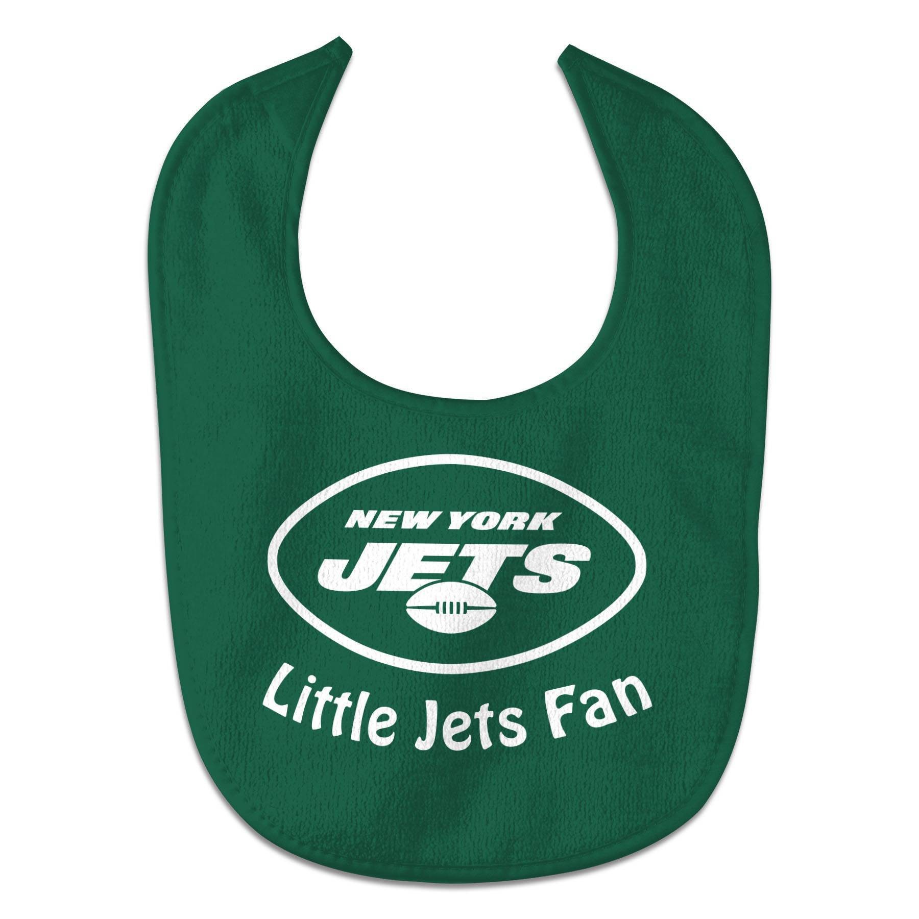 slide 1 of 3, NFL New York Jets Baby Bib, 1 ct