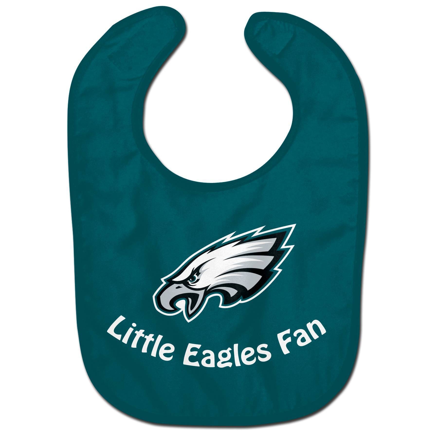 slide 1 of 3, NFL Philadelphia Eagles Baby Bib, 1 ct