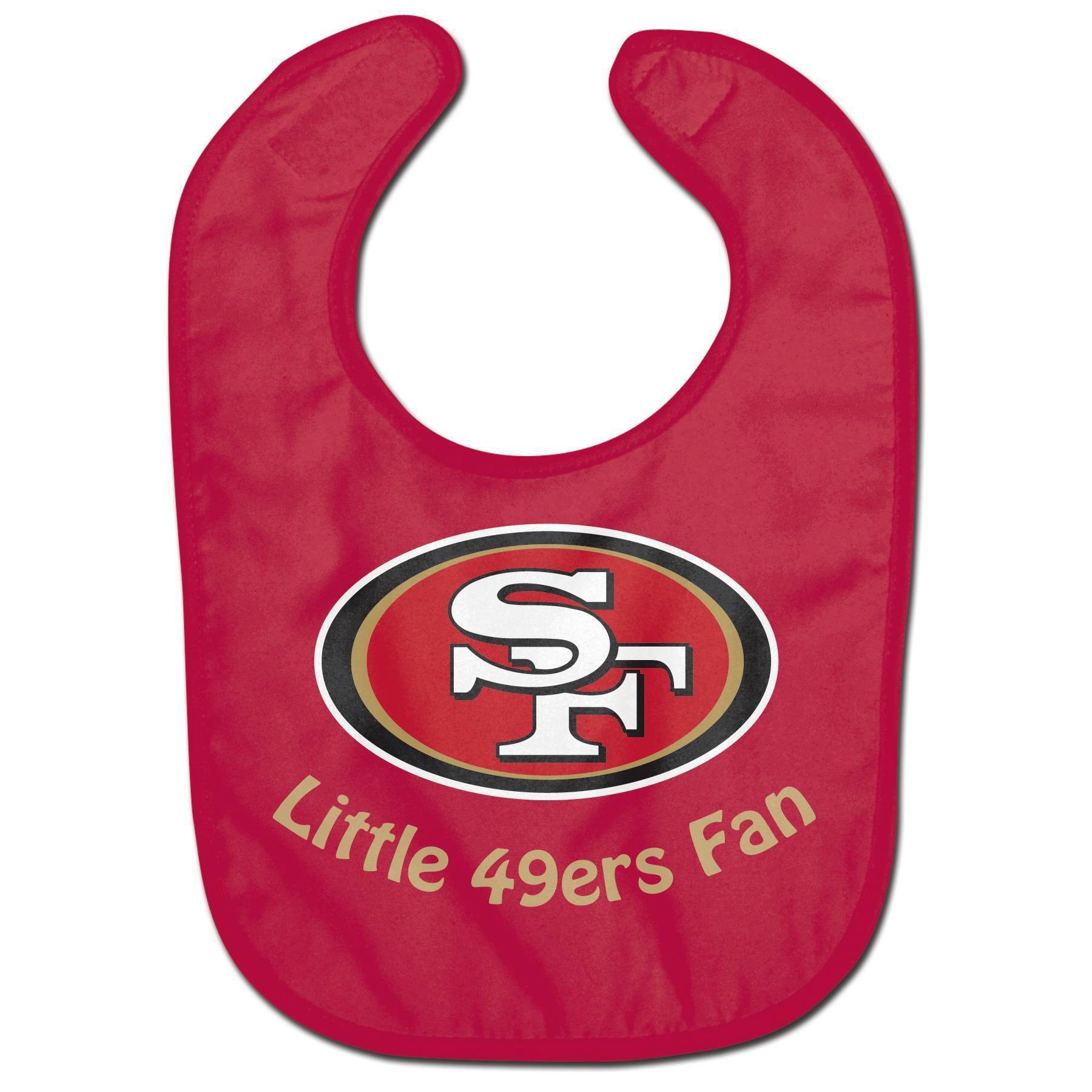 slide 1 of 3, NFL San Francisco 49ers Baby Bib, 1 ct