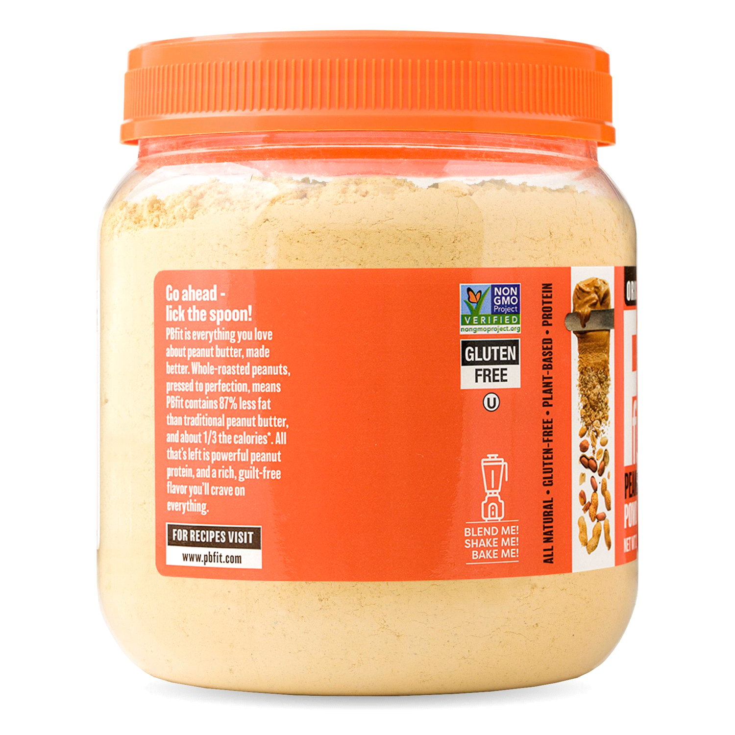 slide 2 of 4, PBfit Original Peanut Butter Powder 24 oz, 24 oz