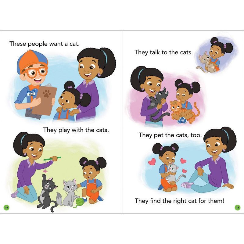 slide 2 of 4, Silver Dolphin Blippi: All-Star Reader, Level 1: Let's Read! - (All-Star Readers) by Editors of Studio Fun International (Paperback), 1 ct