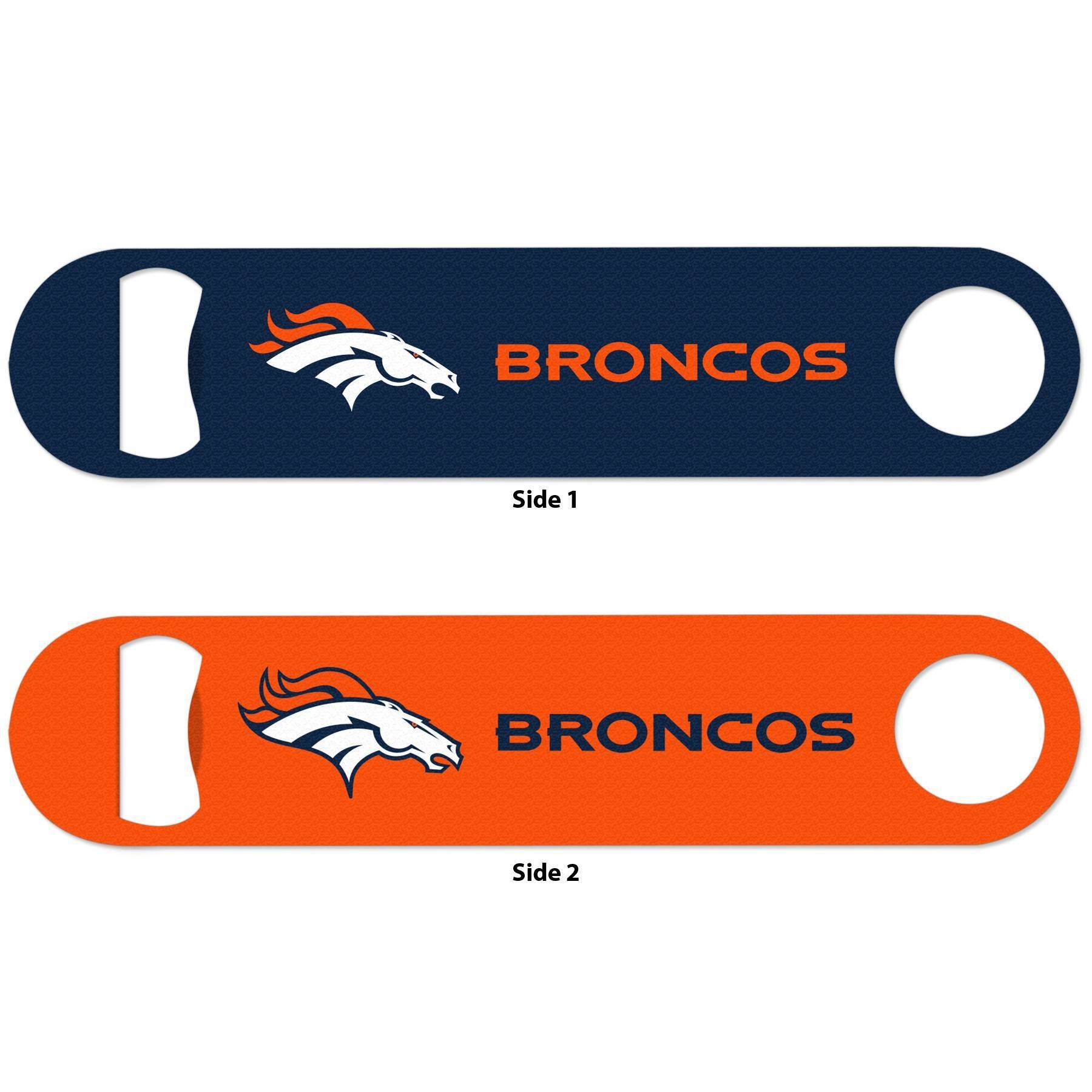 slide 1 of 3, NFL Denver Broncos Bottle Opener Tool, 1 ct