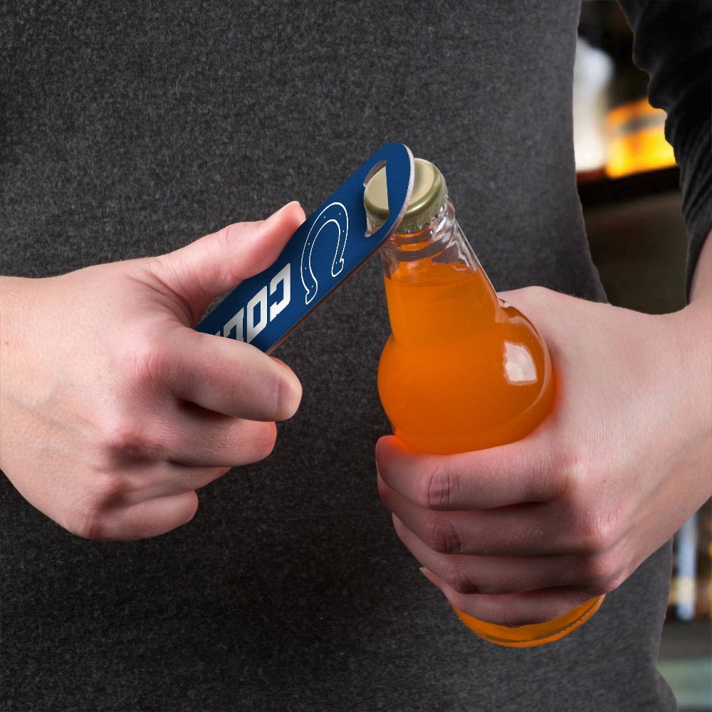 slide 2 of 3, NFL Indianapolis Colts Bottle Opener Tool, 1 ct