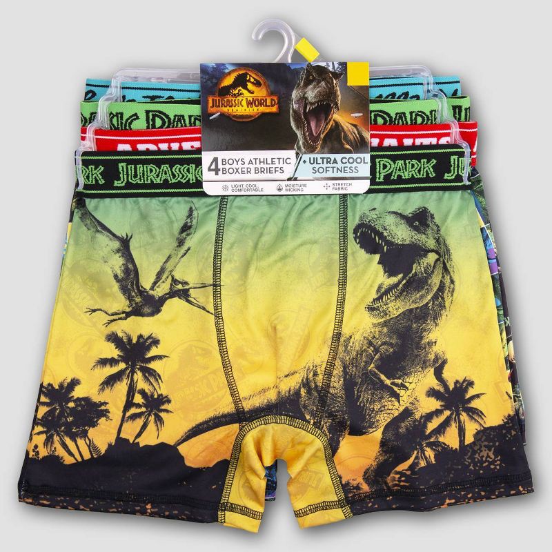 Boys' Jurassic World 4pk Underwear : Target