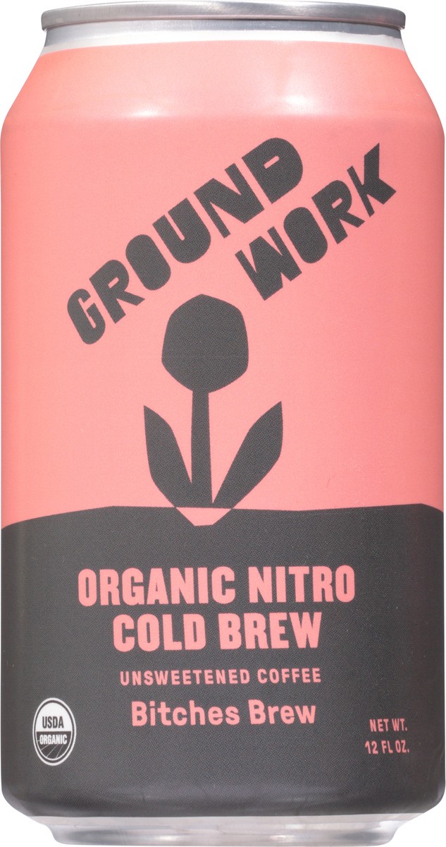 slide 6 of 12, Groundwork Organic Bitches Nitro Brew - 12 oz, 12 oz