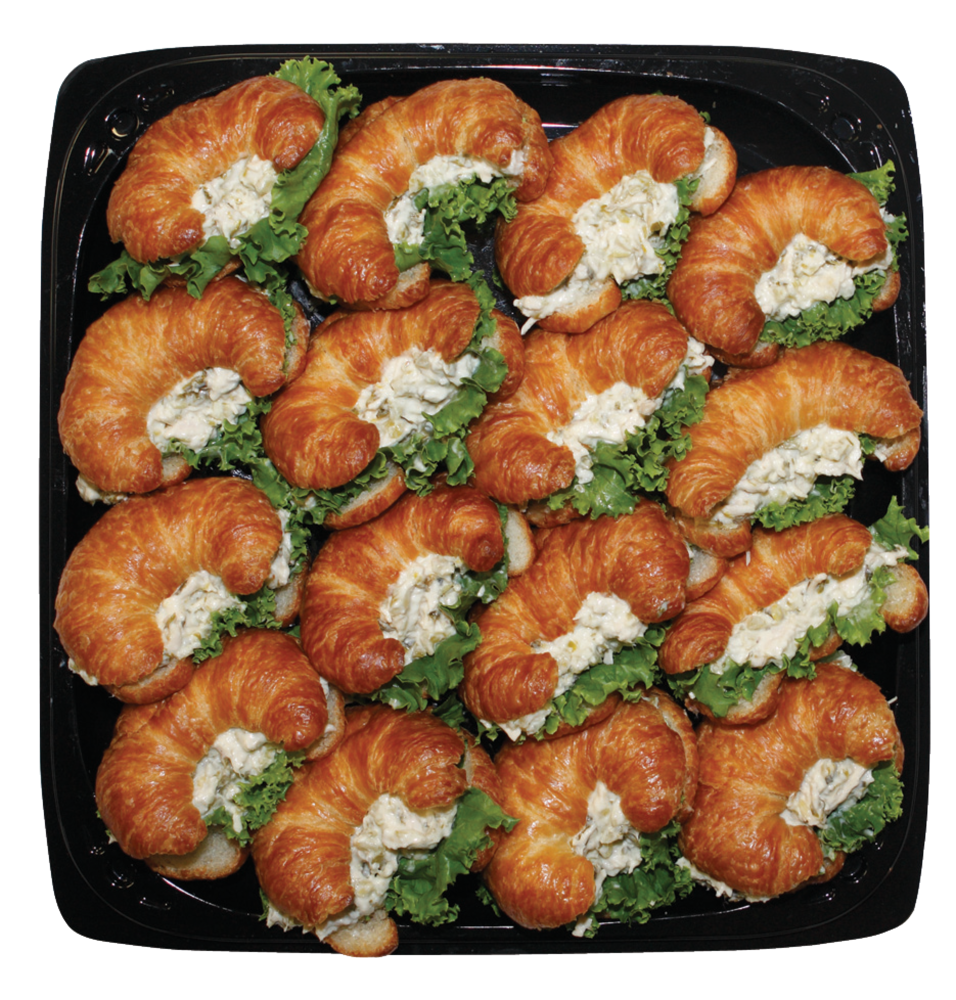 slide 1 of 1, Deli Mini Croissant Sandwich Platter, 5 lb