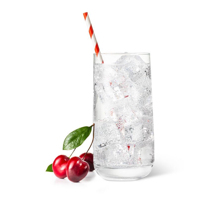 slide 4 of 4, Cherry Cola Caffeinated Sparkling Water - 8pk/12 fl oz Cans - Good & Gather™, 8 ct; 12 fl oz