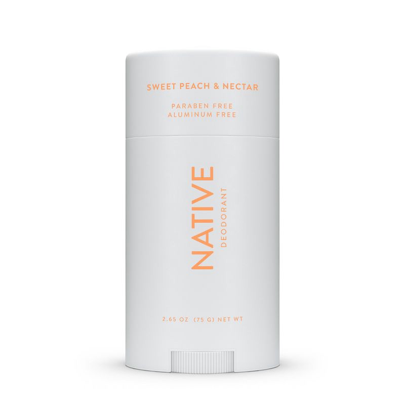 slide 2 of 8, Native Deodorant - Sweet Peach & Nectar - Aluminum Free - 2.65 oz, 2.65 oz