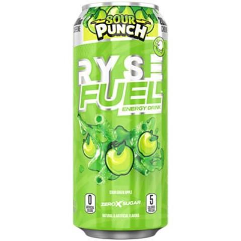 slide 1 of 1, RYSE Energy 16oz. Sour Punch Sour Green Apple, 16 fl oz