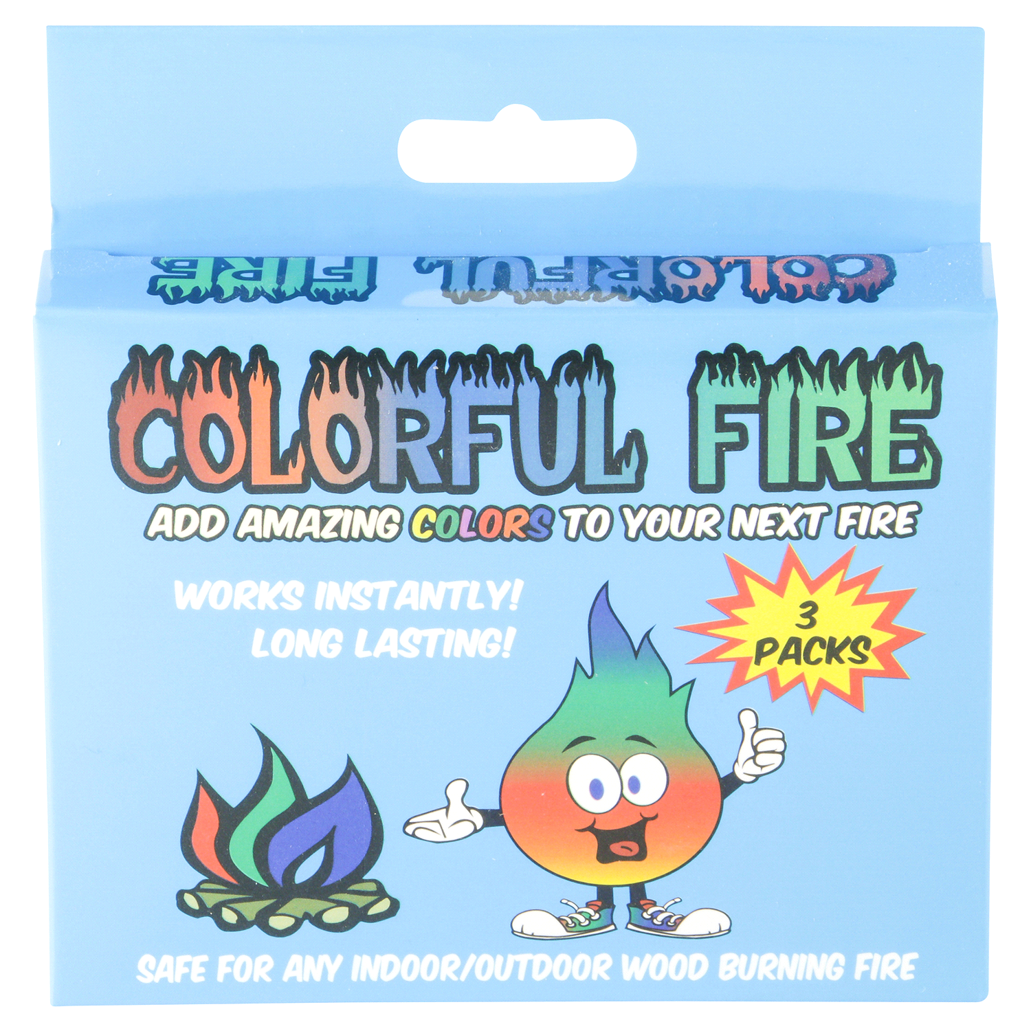 slide 1 of 2, Colorful Fire Fire Colorant 3 ea, 3 ct