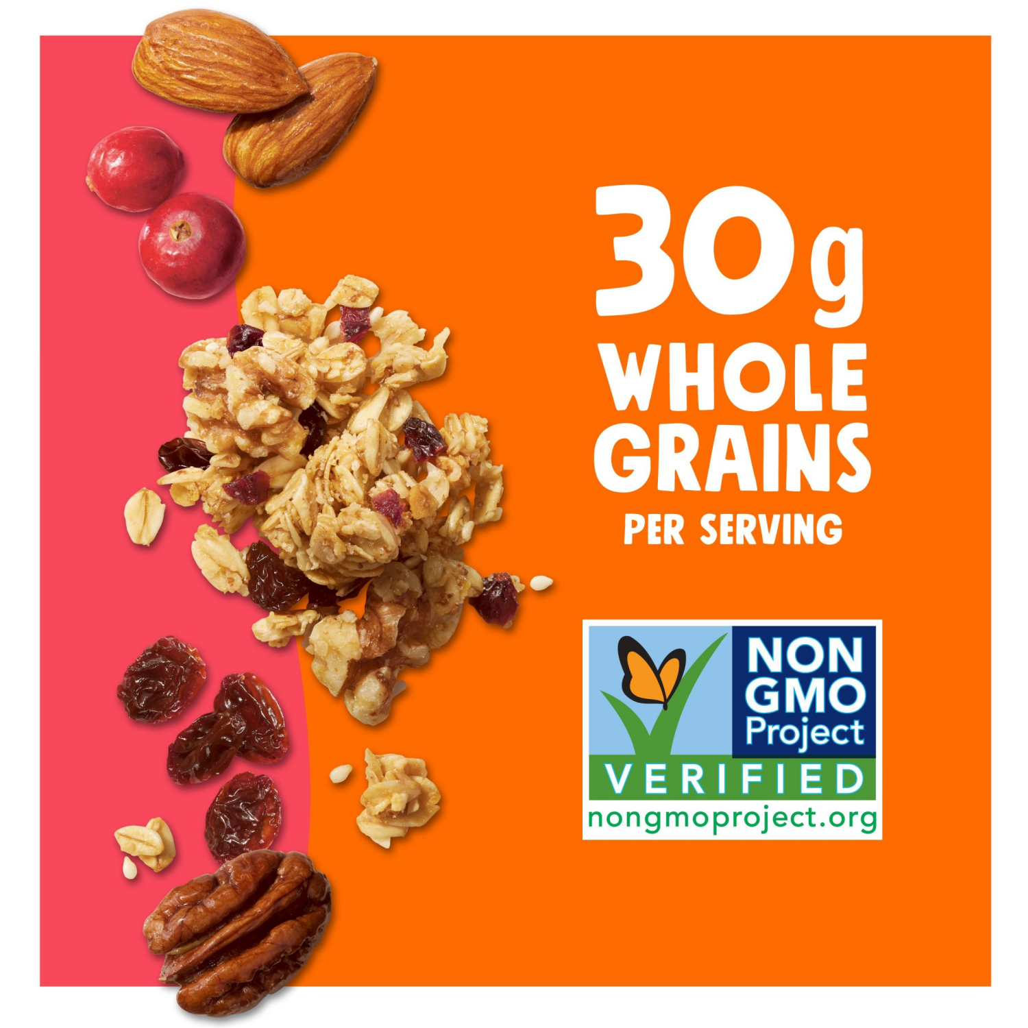 slide 6 of 8, Bear Naked Granola Cereal Fruit & Nut Medley, Good Source of Fiber, 12 oz, 12 oz