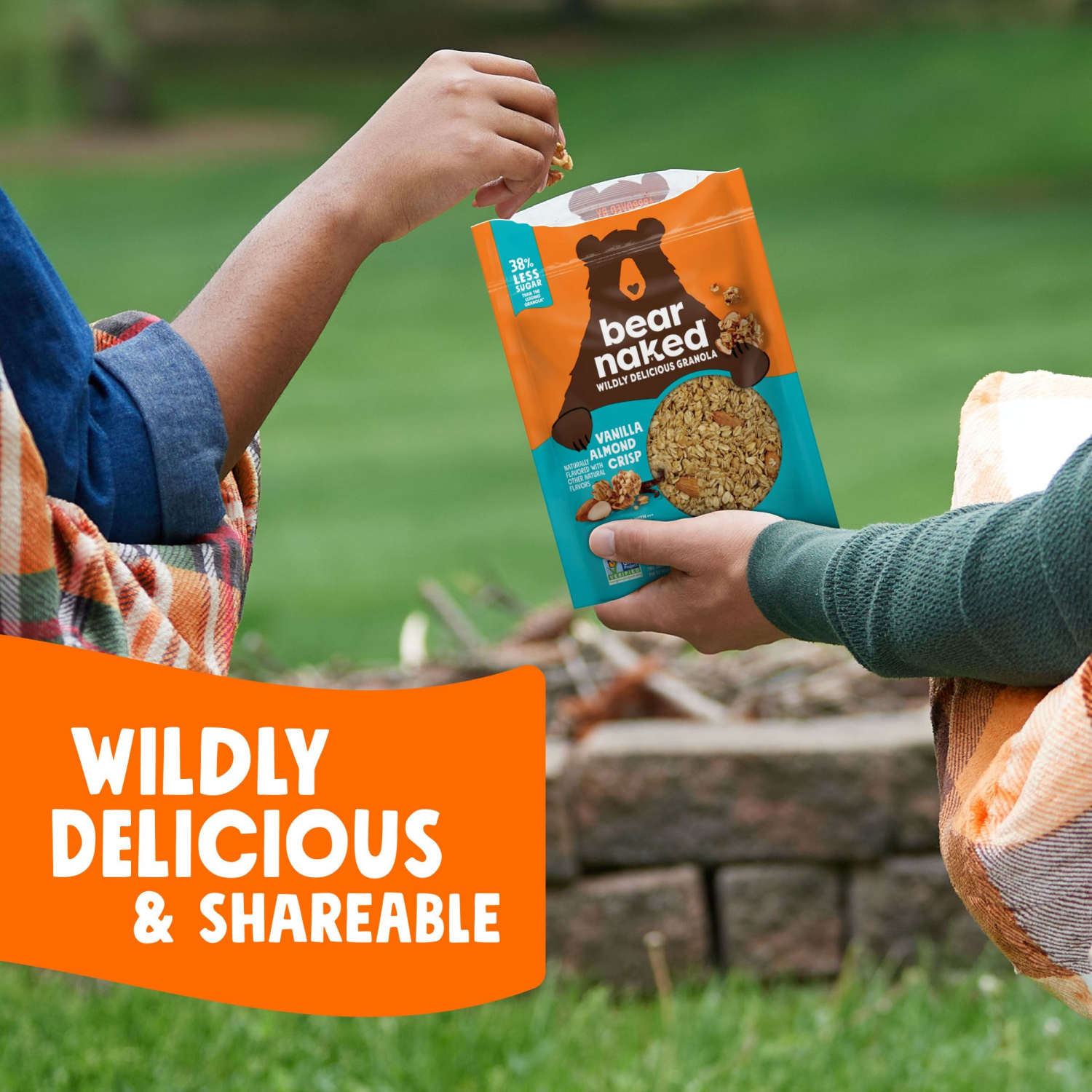 slide 7 of 8, Bear Naked Fit Vanilla Almond Crisp Granola Cereal, 12 oz