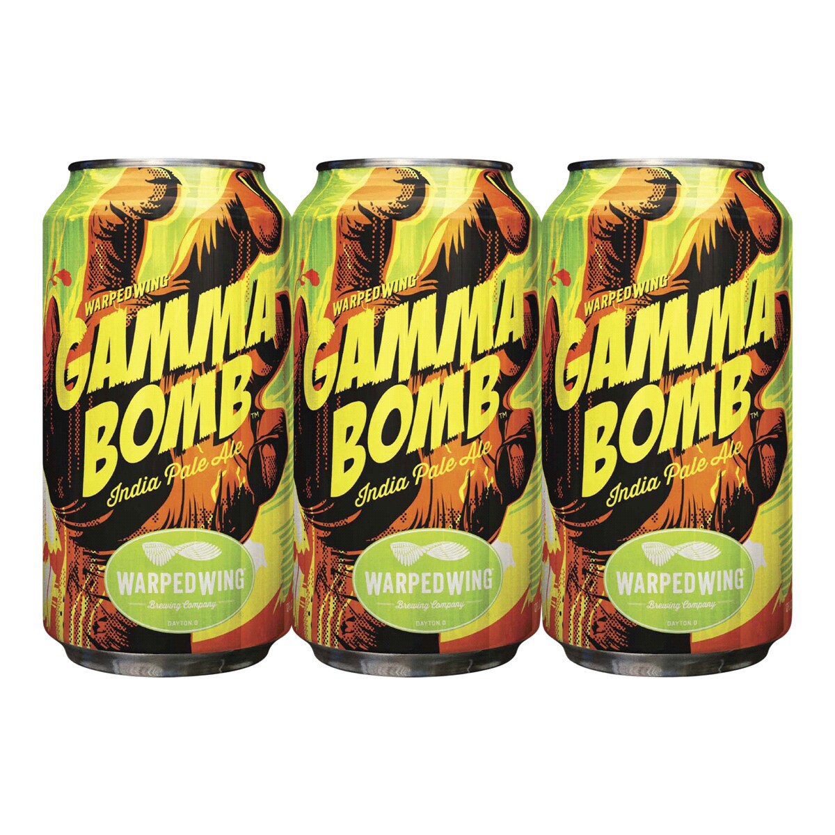 slide 2 of 2, Warped Wing Gamma Bomb IPA, 6 pk, 12 oz, 6 ct; 12 oz