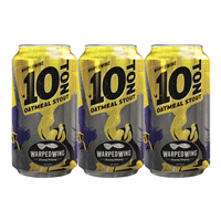 slide 2 of 5, Warped Wing 10 Ton Oatmeal Stout, 6 ct; 12 oz