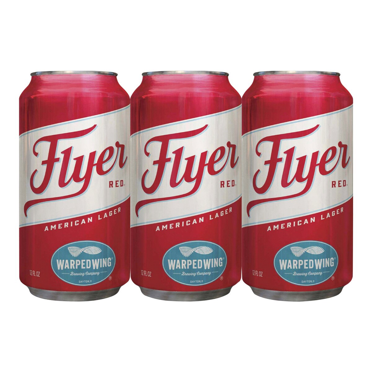 slide 2 of 2, Warped Wing Flyer Red Lager, 6 ct; 12 oz
