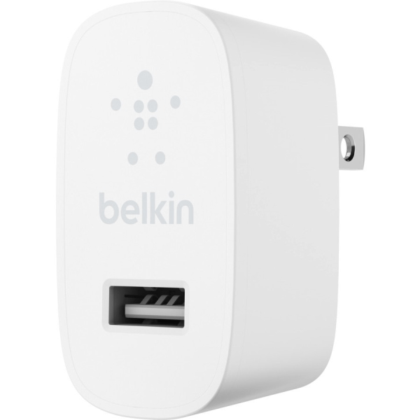 slide 3 of 4, Belkin 12W Usb-A Wall Charger, White, 1 ct