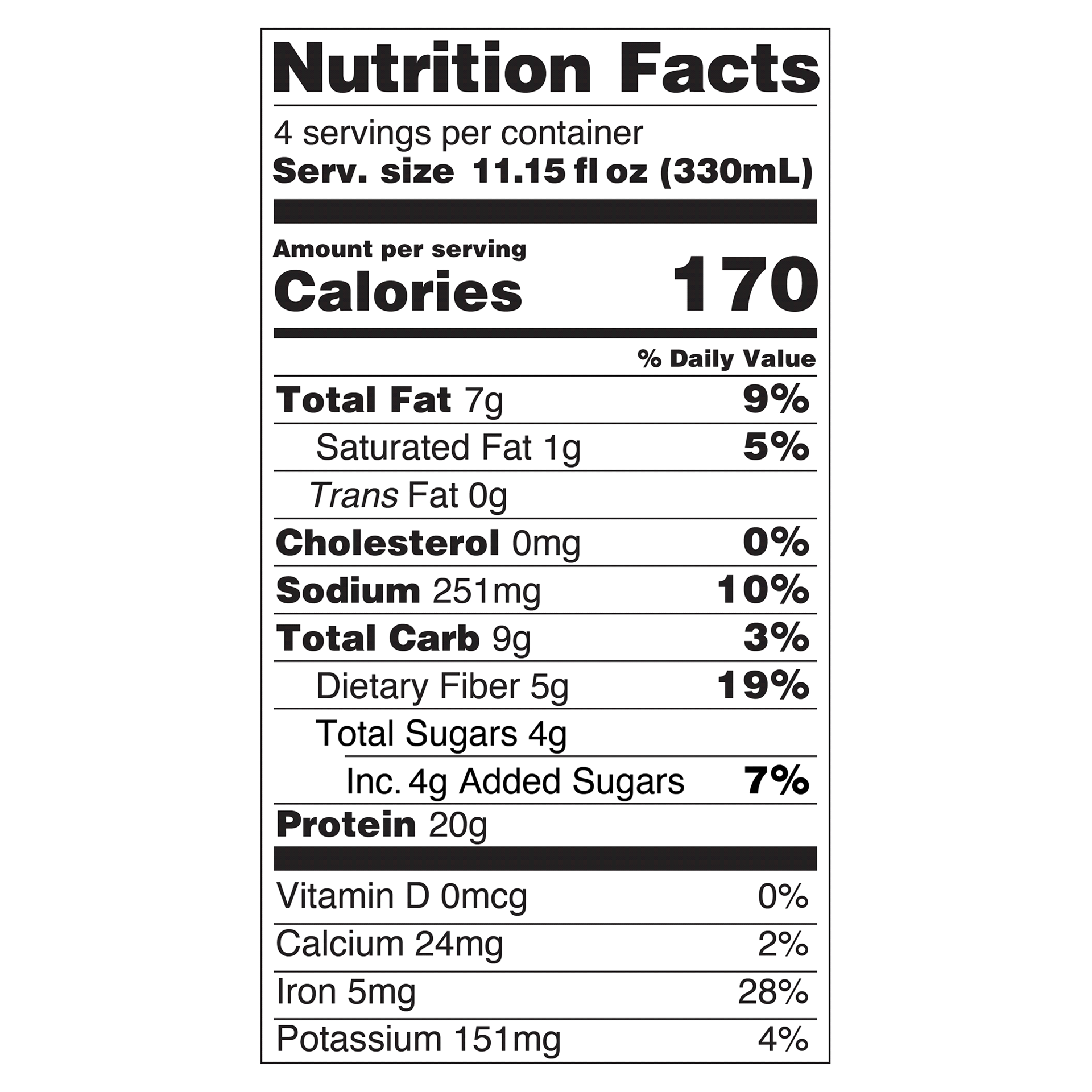 slide 3 of 5, OWYN Protein Shake Dark Chocolate, 4 ct