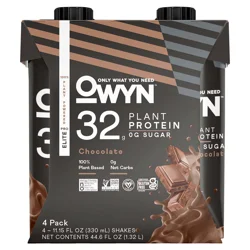 OWYN Pro Elite Plant Protein Chocolate Shakes - 4 ct