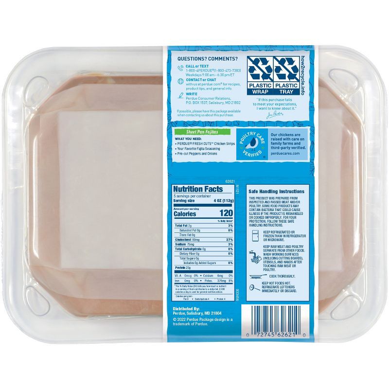 slide 2 of 4, Perdue Fresh Cuts Strips Chicken Breast - 1.25lb, 1.25 lb