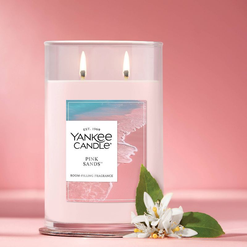 slide 4 of 9, 20oz Signature Large Tumbler Candle Pink Sands - Yankee Candle, 20 oz