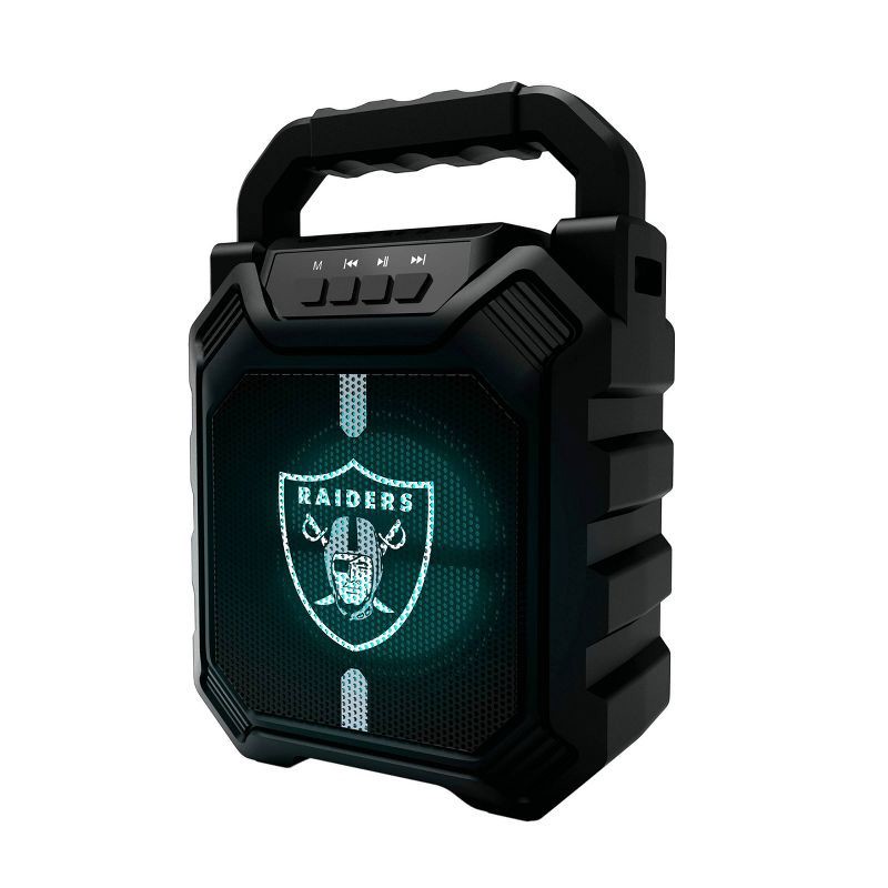 NFL Las Vegas Raiders LED Speaker with Color v.6 1 ct