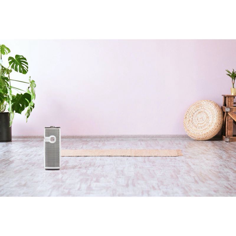 slide 4 of 4, Bionaire Aer1 Mini Tower with True HEPA Filtration Air Purifier White: CADR & AHAM Certified, 3 Settings, 100-300 sq. ft., 1 ct