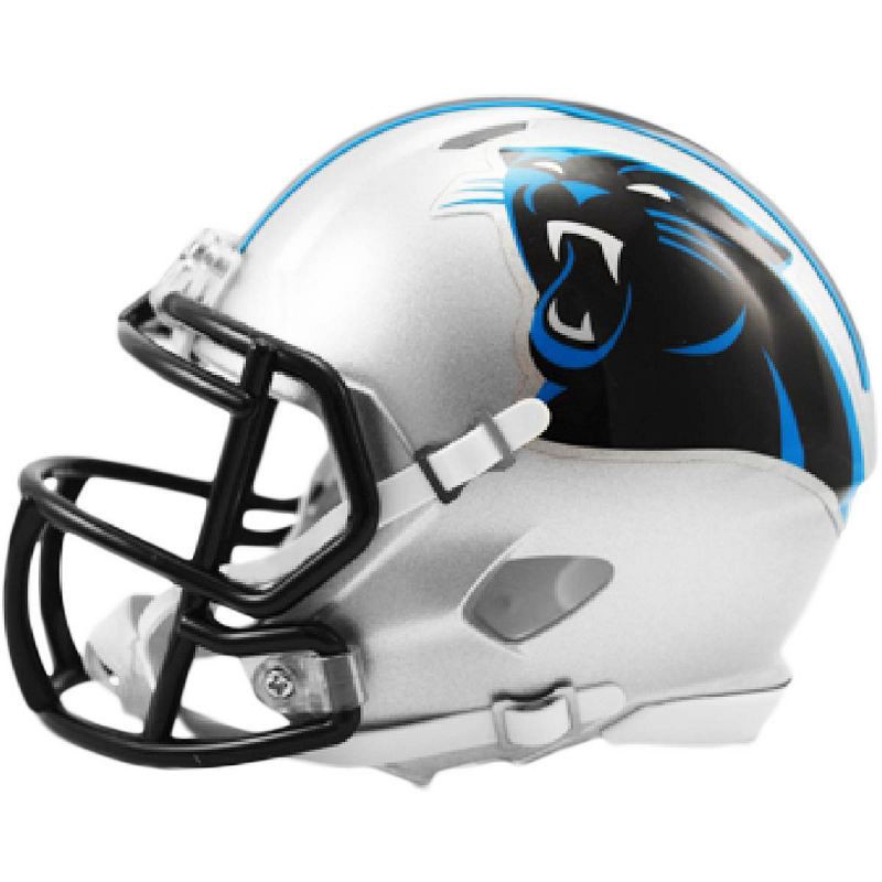 slide 3 of 3, NFL Carolina Panthers Mini Helmet, 1 ct