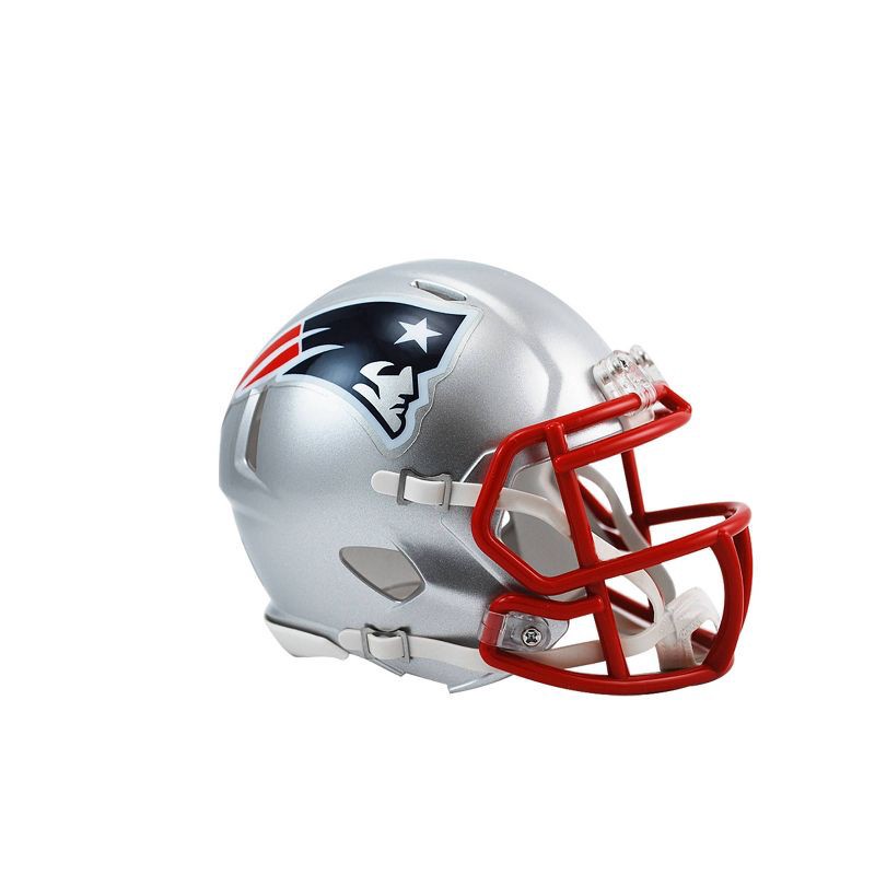 slide 1 of 3, NFL New England Patriots Mini Helmet, 1 ct