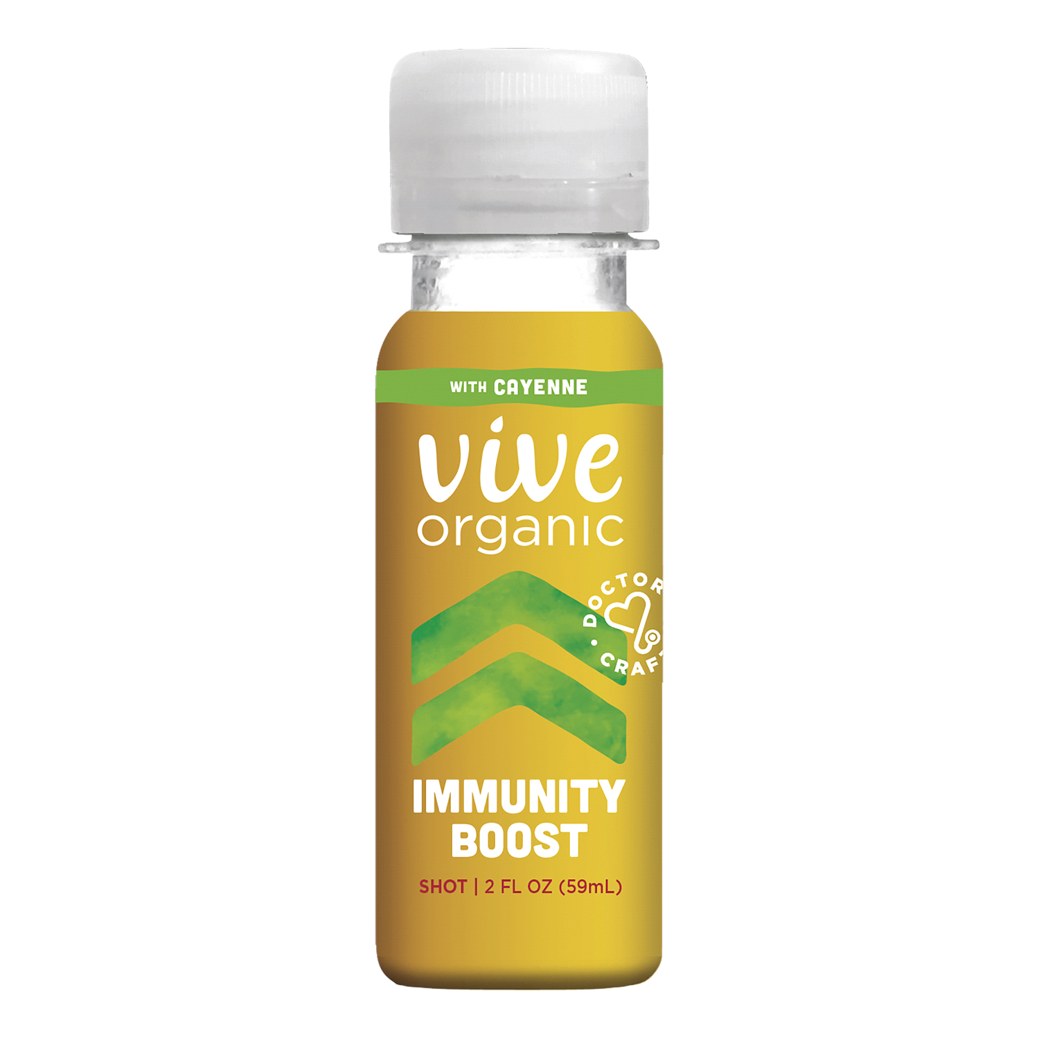 slide 1 of 2, Vive Organic Immunity Boost Cayenne, Ginger & Turmeric Shot (2oz bottle), 2 fl oz