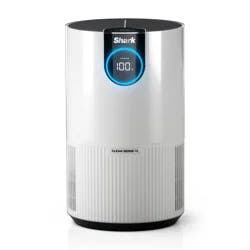 Shark Air Purifier with Nanoseal HEPA Cleansense IQ Odor Lock Cleans up to 500 sq ft White HP102: UL Listed, True HEPA, 2-Year Warranty