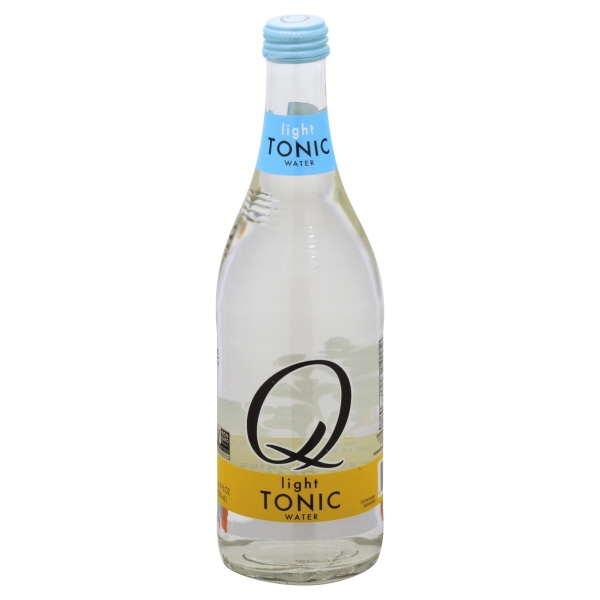 slide 1 of 1, Q Drinks Light Tonic Water, 16.9 oz