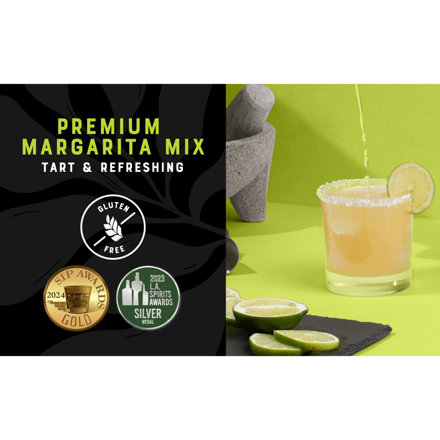 slide 6 of 6, Q Drinks Premium Margarita Mix 4 - 7.5 fl oz Cans, 4 ct