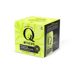 Q Drinks Premium Margarita Mix 4 - 7.5 fl oz Cans