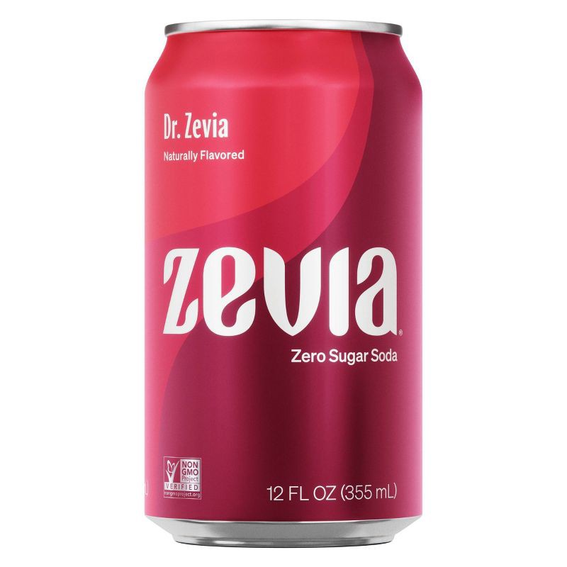 slide 2 of 4, Zevia Dr. Zevia Zero Calorie Soda - 8pk/12 fl oz Cans, 8 ct; 12 fl oz