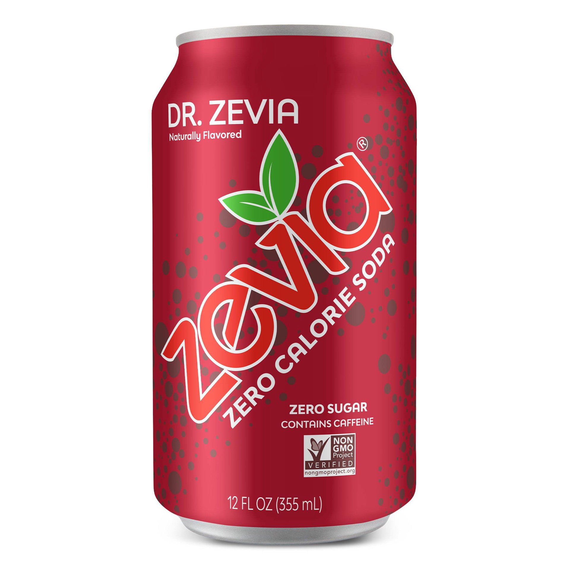 Zevia Dr Zevia Zero Calorie Soda 8pk12 Fl Oz Cans 8 Ct 12 Fl Oz