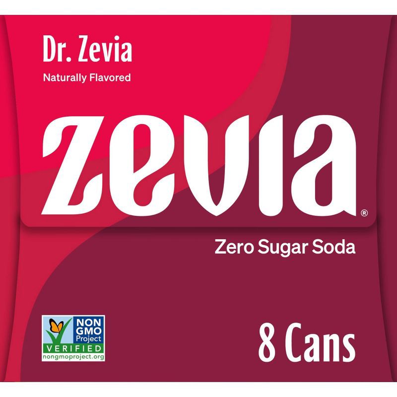 slide 3 of 4, Zevia Dr. Zevia Zero Calorie Soda - 8pk/12 fl oz Cans, 8 ct; 12 fl oz