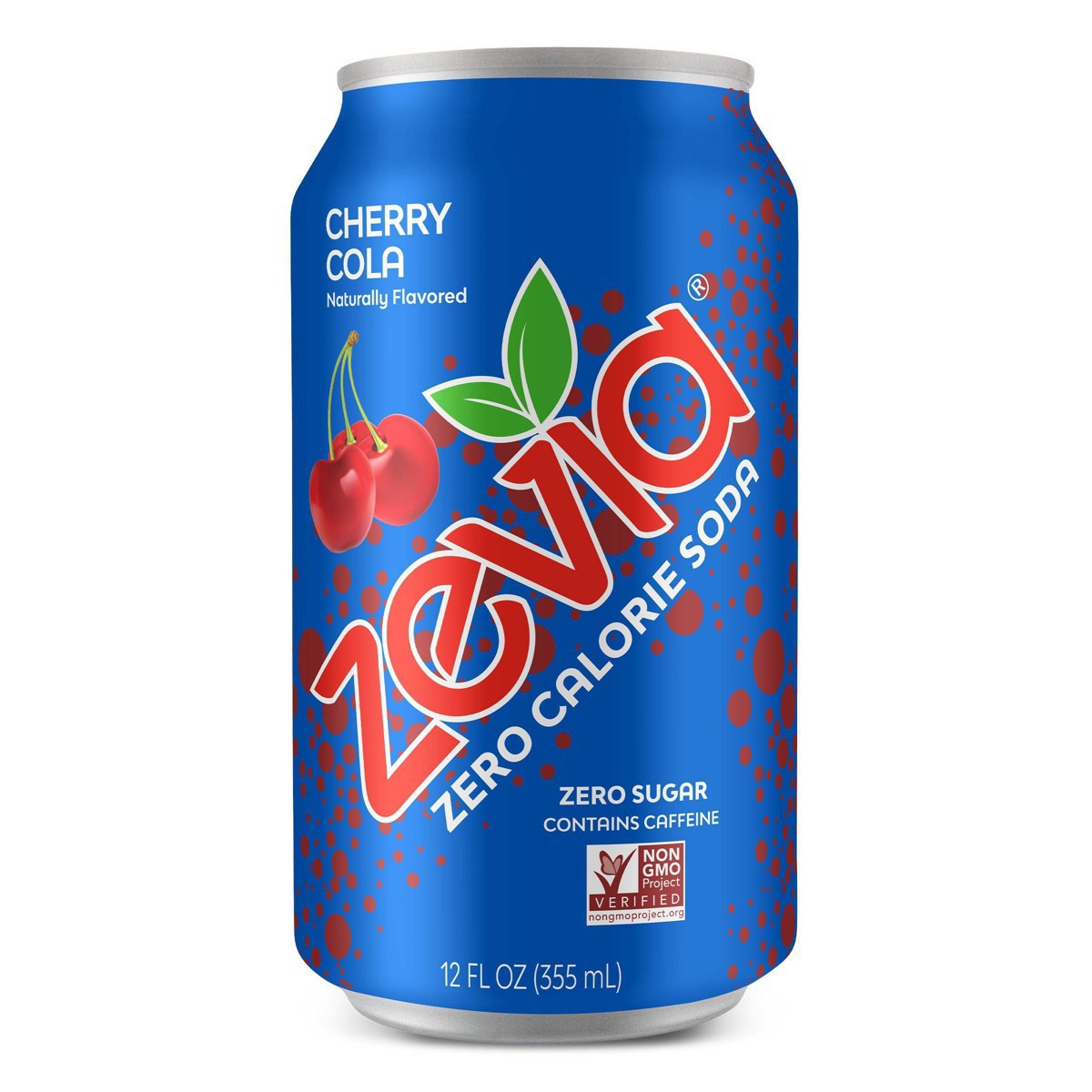 Zevia Cherry Cola Zero Calorie Soda 8pk12 Fl Oz Cans 8 Ct 12 Fl Oz