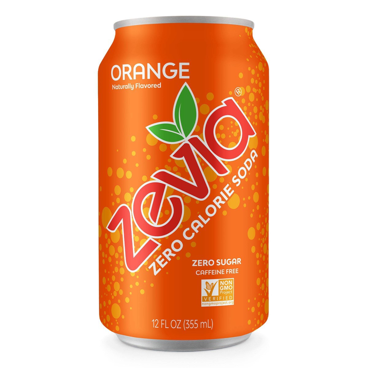 Zevia Orange Zero Calorie Soda 8pk/12 fl oz Cans 8 ct; 12 fl oz Shipt