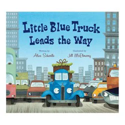 Harper Collins Little Blue Truck Leads the Way Padded Board Book - by Alice Schertle