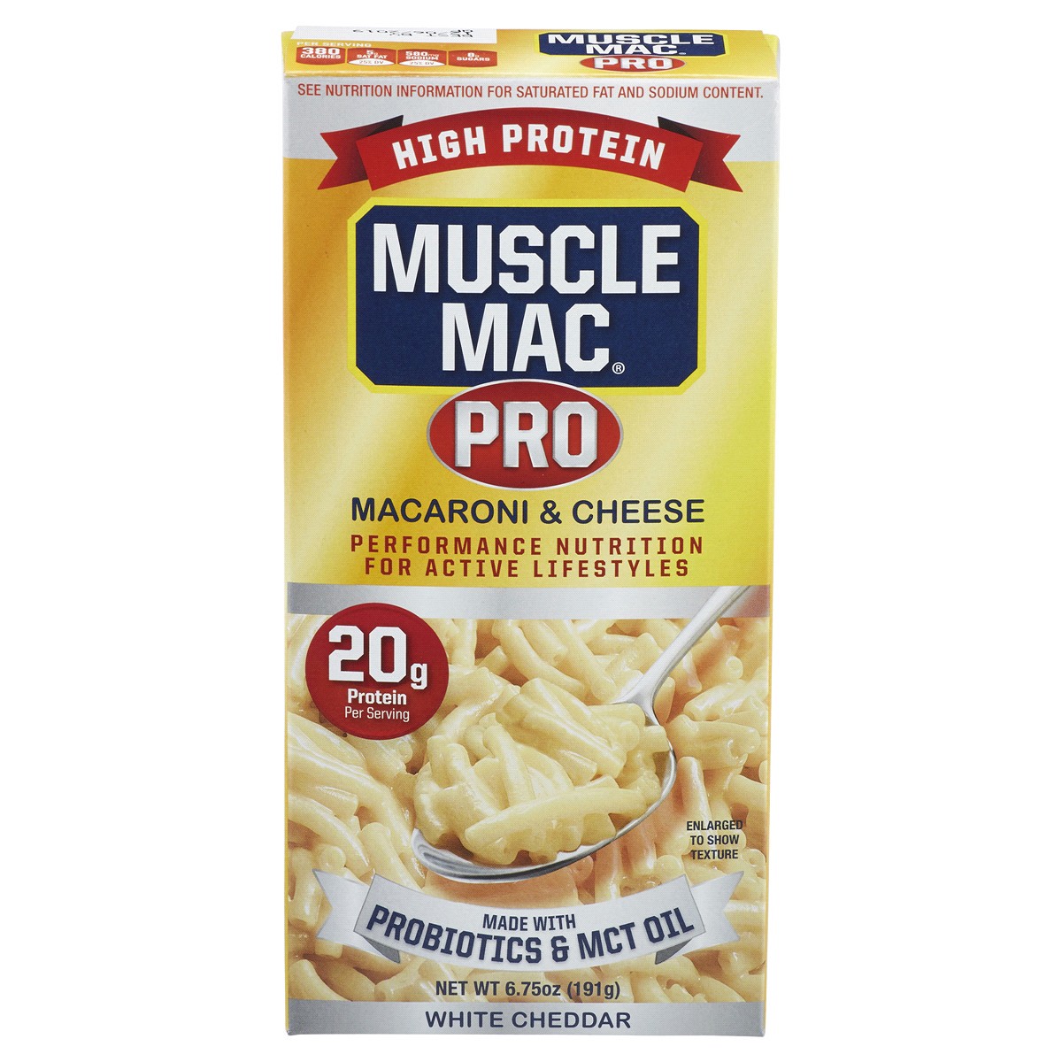 slide 1 of 1, Muscle Mac High Protein Pro Macaroni & Cheese 6.75 oz, 6.75 oz