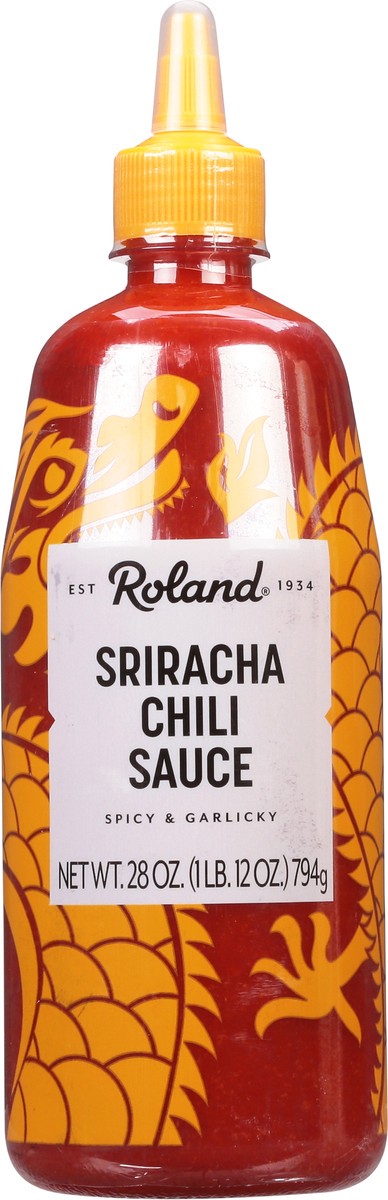 slide 4 of 9, Roland Spicy & Garlicky Sriracha Chili Sauce 28 oz, 28 oz