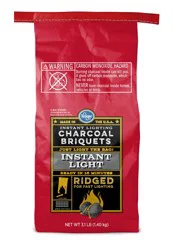 Kroger Ridged Instant Light Charcoal Briquets