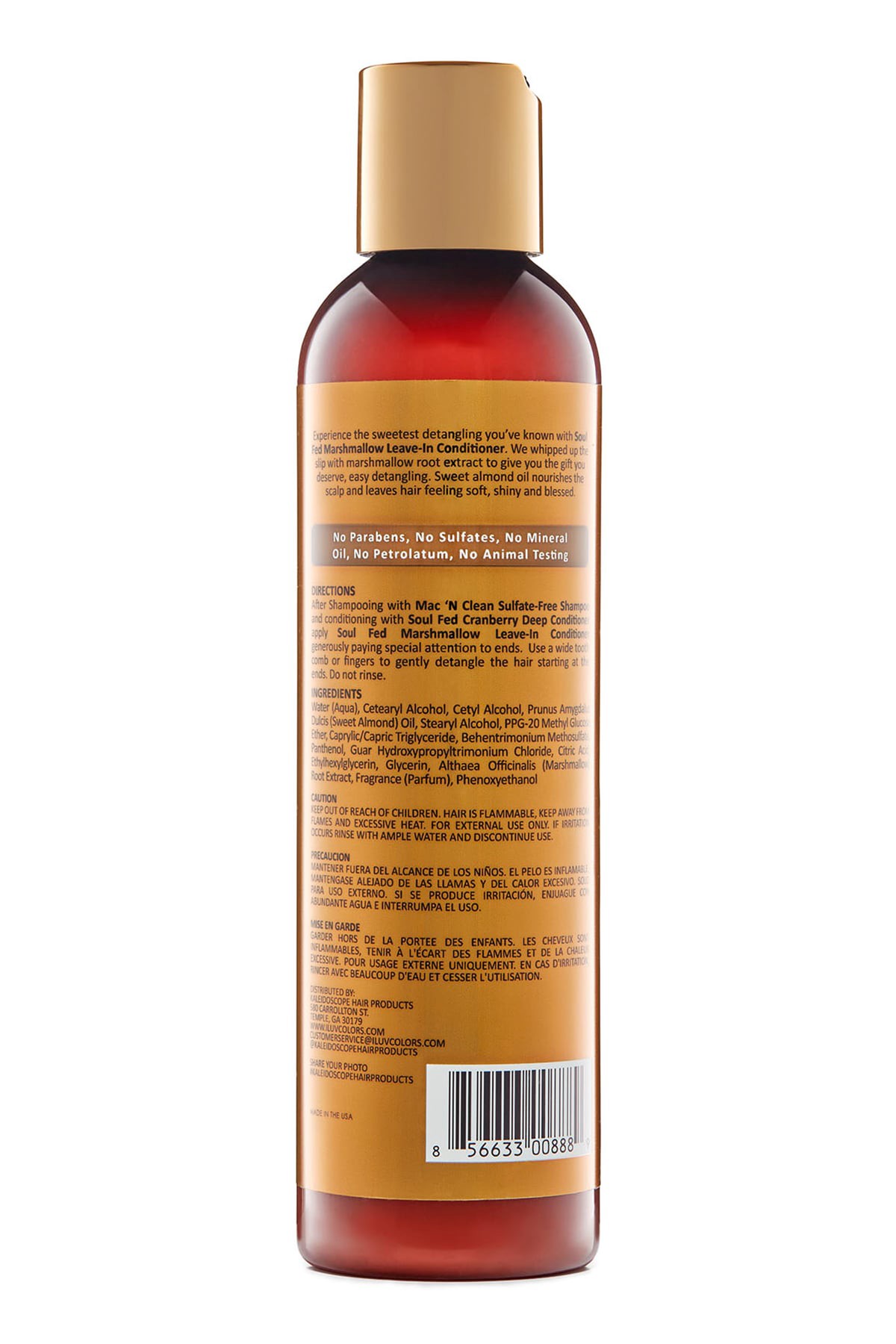 slide 5 of 5, Kaleidoscope Marshmallow Leave-In Conditioner 8 oz, 8 oz