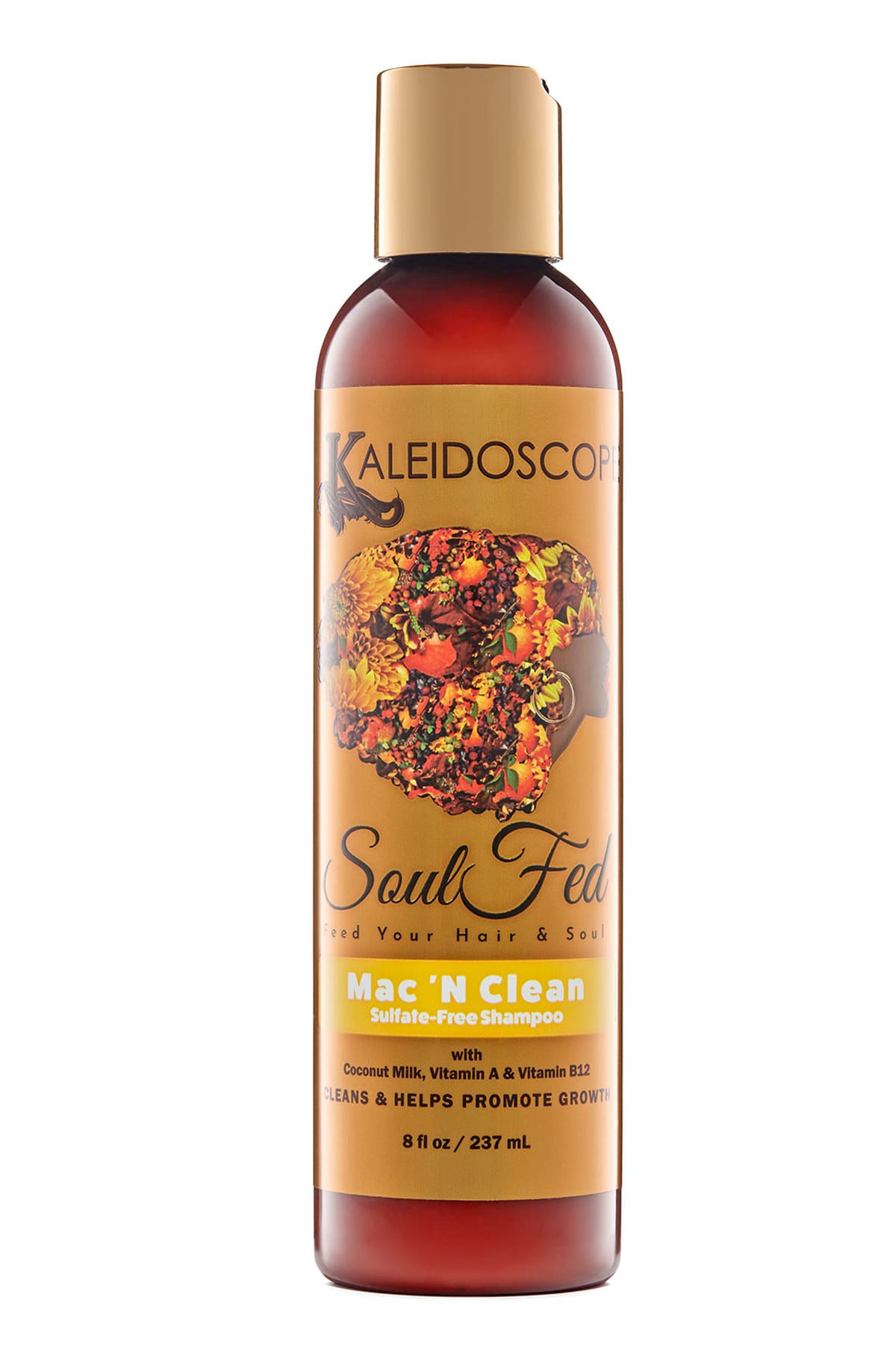 slide 1 of 5, Kaleidoscope Mac 'N Clean Sulfate-Free Shampoo 8 fl oz, 8 fl oz