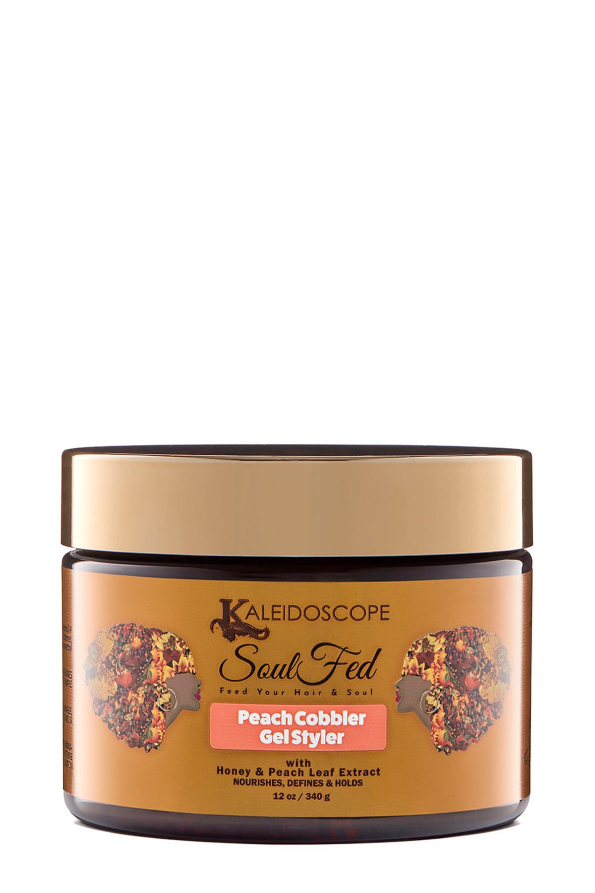 slide 1 of 5, Kaleidoscope Soul Fed Peach Cobbler Gel Styler 12 oz, 12 oz