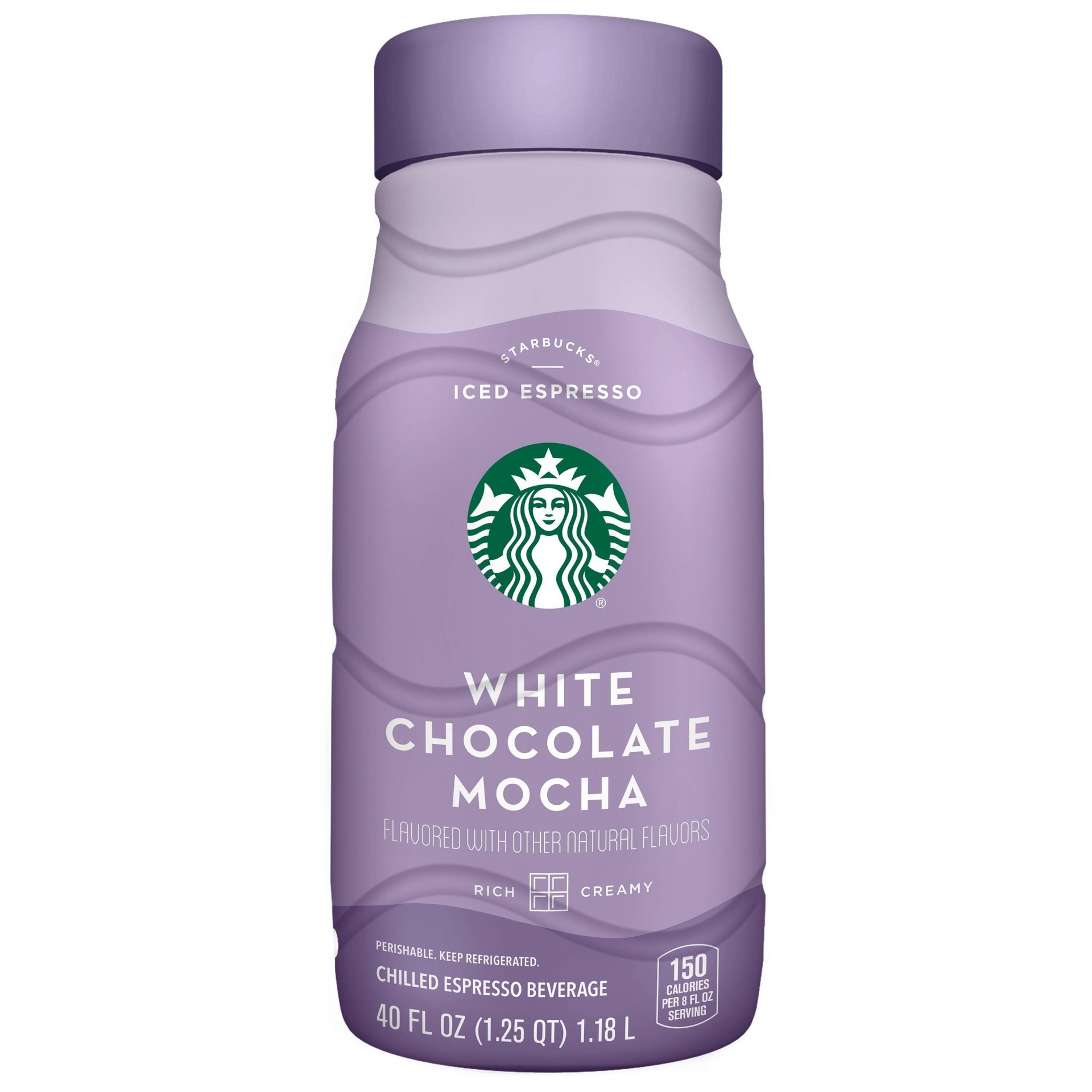 slide 1 of 1, Starbucks Iced Espresso White Chocolate Mocha - 40 fl oz, 40 fl oz