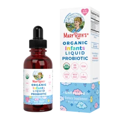 MaryRuth's Organic 6-12 Months Infant Unflavored 100 Million CFU Liquid Probiotic 1 fl oz
